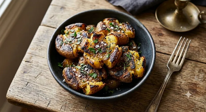 Crispy Smashed Potatoes
